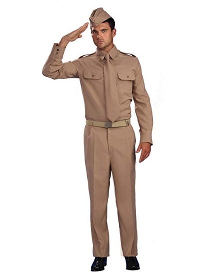 WWII PRIVATE Adult Costume Size 42 NEW