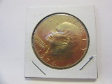 1974 .40 Silver Gold Plated Eisenhower Dollar