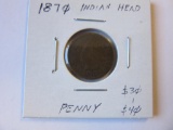 1870 Indian Head Penny