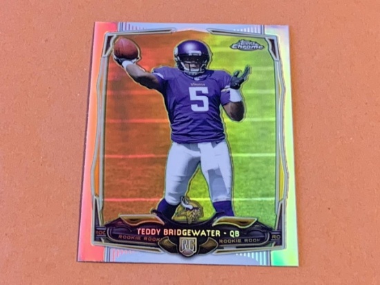 TEDDY BRIDGEWATER 2014 Topps Chrome Refractor RC