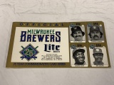 Milwaukee Brewers Miller Lite Beer 25 Year Cards