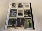 Lot of 18 PGA Golf Trading Cards