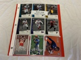 Lot of 18 STARS & INSERTS Football Cards