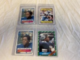 Lot of 4 TONY DORSETT Football Cards