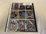 Lot of 18 STARS, INSERTS, RC Football Cards