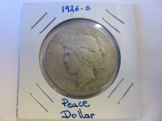 1926-S .90 Silver Peace Dollar