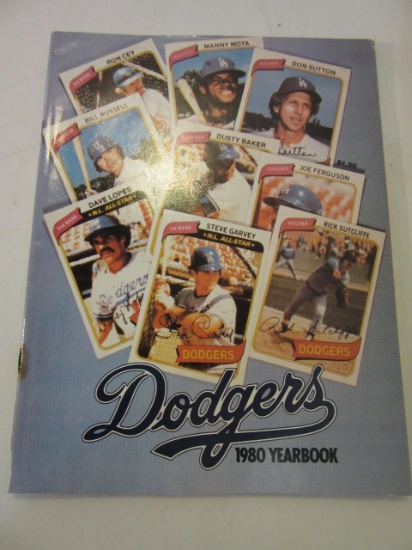 Dodgers 1980 Yearbook Magazine