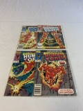 Lot of 4 HUMAN TORCH Origin Marvel Comic Books