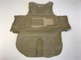 LOW VIS BODY ARMOR VEST SMALL ARMS SZ L