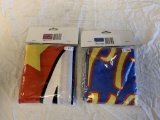 Lot of 2 HAPPY NEW YEARS 3' X 5' Polyester Flags