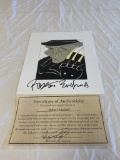 ROBERT ENGLUND Autograph Marshall Kaplan Print COA