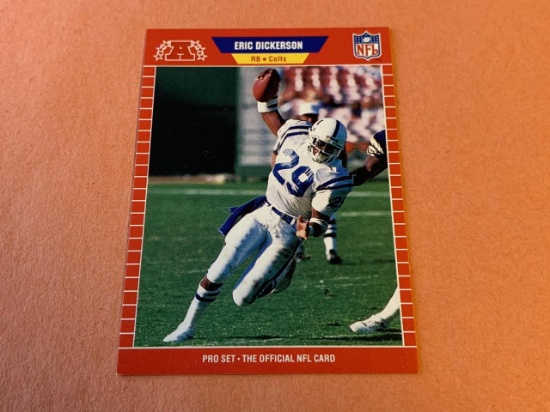 ERIC DICKERSON 1989 Proset Football Card