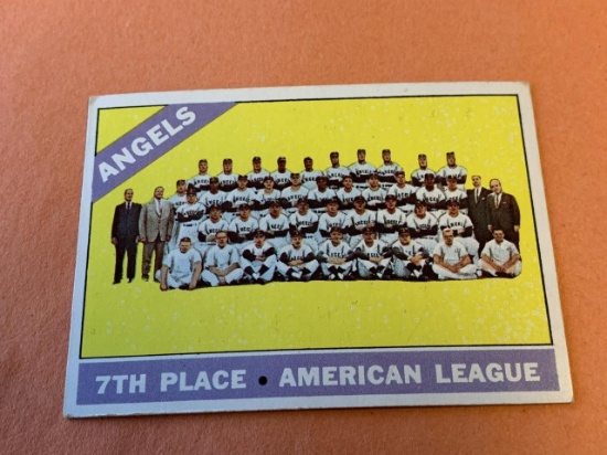 ANGELS TEAM CARD 1969 Topps Baseball Card