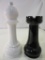 2 Apropos Large Ceramic Chess Pieces