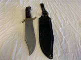 Pakistan BOWIE Hunting Knife With Leather Sheath
