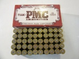 Lot of 50 PMC 44-40 WIN 225GT Lead Flat Pt Rounds