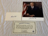 GERALD R. FORD 38th President Autograph Photo COA