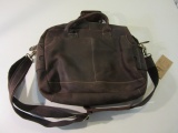 S-Zone Leather Messenger Bag