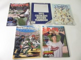 Lot of 5 Baseball Magazines