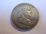 1961-D .90 Silver Franklin Half Dollar