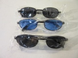 Lot of 3 Pairs of Sunglasses incl. Blue Tinted
