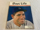 1963 Boy's Life Magazine YOGI BERRA Cover & Story