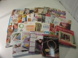 Large Lot of 35 Crafting Magazines and Books