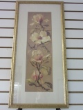 Framed & Matted Print of Flowers