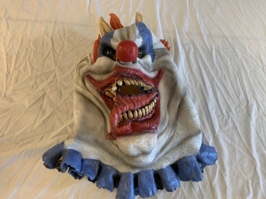 EVIL CLOWN Adult Latex Mask By Rubie's