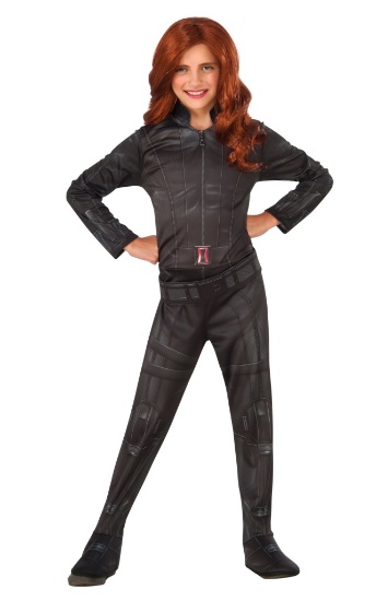 BLACK WIDOW CHildren Costume Size Large