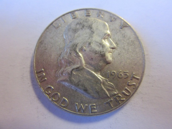 1963-D .90 Silver Franklin Half Dollar