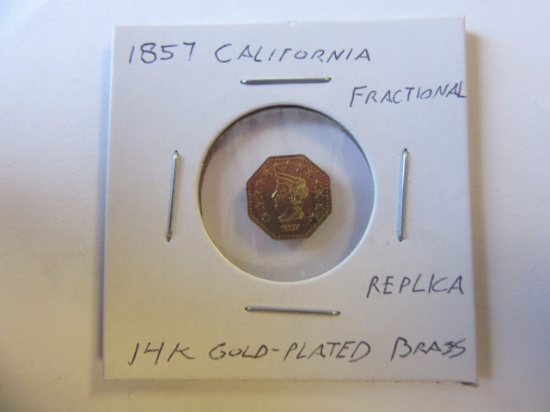 1970's "1857" California Fractional Replica