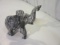 Marble Elephant Figurine