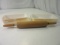 Lot of 2 Fyre-King Dishes and a Wood Rolling Pin