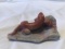 Hand Carved Gecko on Soapstone Figurine