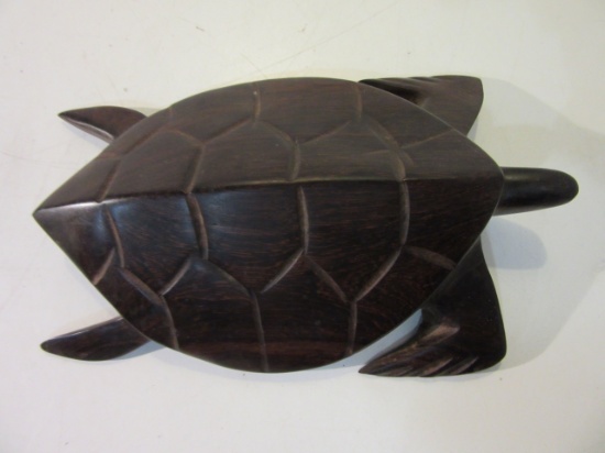 Carved Ironwood Sea Turtle