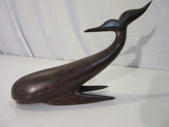 Wood Carved Whale