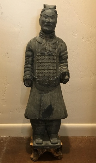 Vintage 30" Terracotta Chinese Warrior