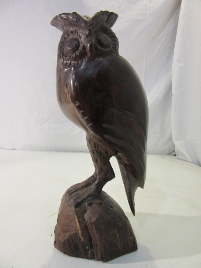 Carved Ironwood Owl