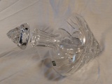 24% Lead Crystal Tilted Decanter with Stopper