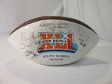 Autographed Super Bowl XLI Football