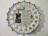 My Kitchen Prayer Plate Wall Decor