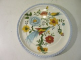 Monticello Bird & Floral Design Plate