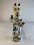White Bear Kachina Doll Signed by Artist ImcB