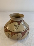 Native American  Pottery Bowl Signed sofia de tena