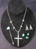 Lot of Misc. Turquoise Jewelry Items