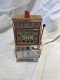 Miniature Platinum Slot Machine Clock