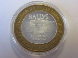 .999 Silver 1oz Bally's Gaming Token