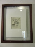 Framed & Matted Rembrandt Print