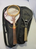 Lot of 2 Tennis Racquets, Incl. Vintage Spalding